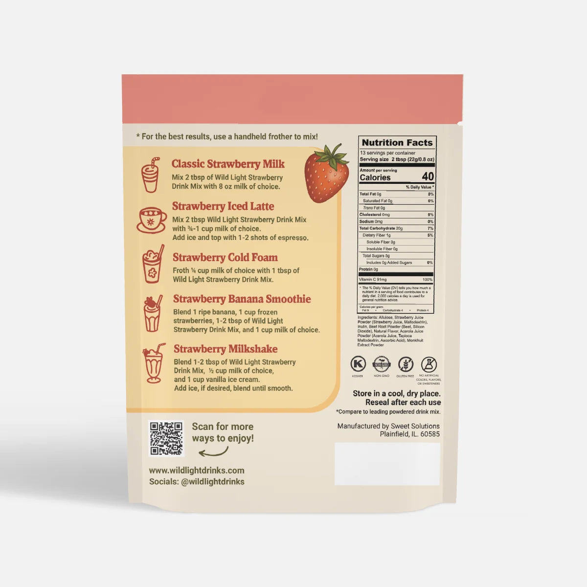 Strawberry Drink Mix - COMING SOON!
